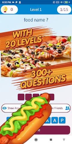 Schermata Guess food games 2