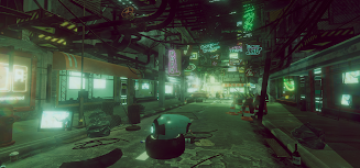 VR Cyberpunk City Captura de tela 1