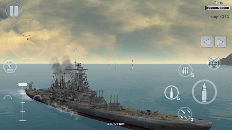 Warship War :Navy Fleet Combat 스크린샷 3