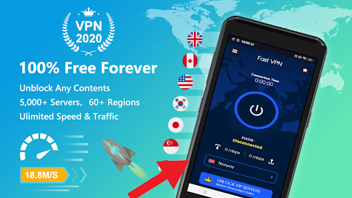 Fast Vpn 2024 |  Secure VPN Ekran Görüntüsü 0