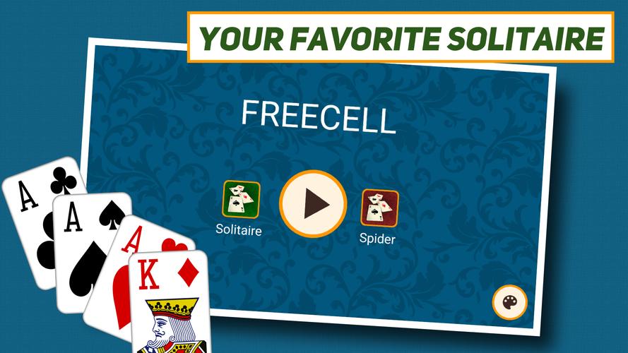 FreeCell Tangkapan skrin 0