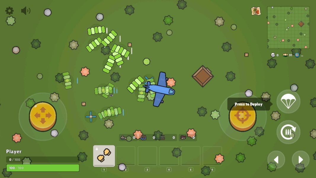 ZombsRoyale.io - Battle Royale Captura de pantalla 1