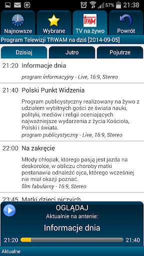 TV Trwam i Radio Maryja Polska Tangkapan skrin 2