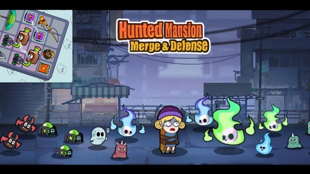 เกม Loongcheer ปล่อย Haunted Mansion: Merge Defense บน Android