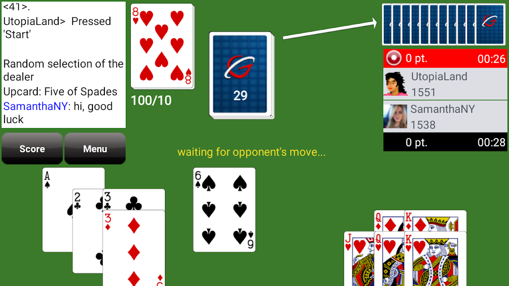 Gin Rummy Club Tangkapan skrin 0