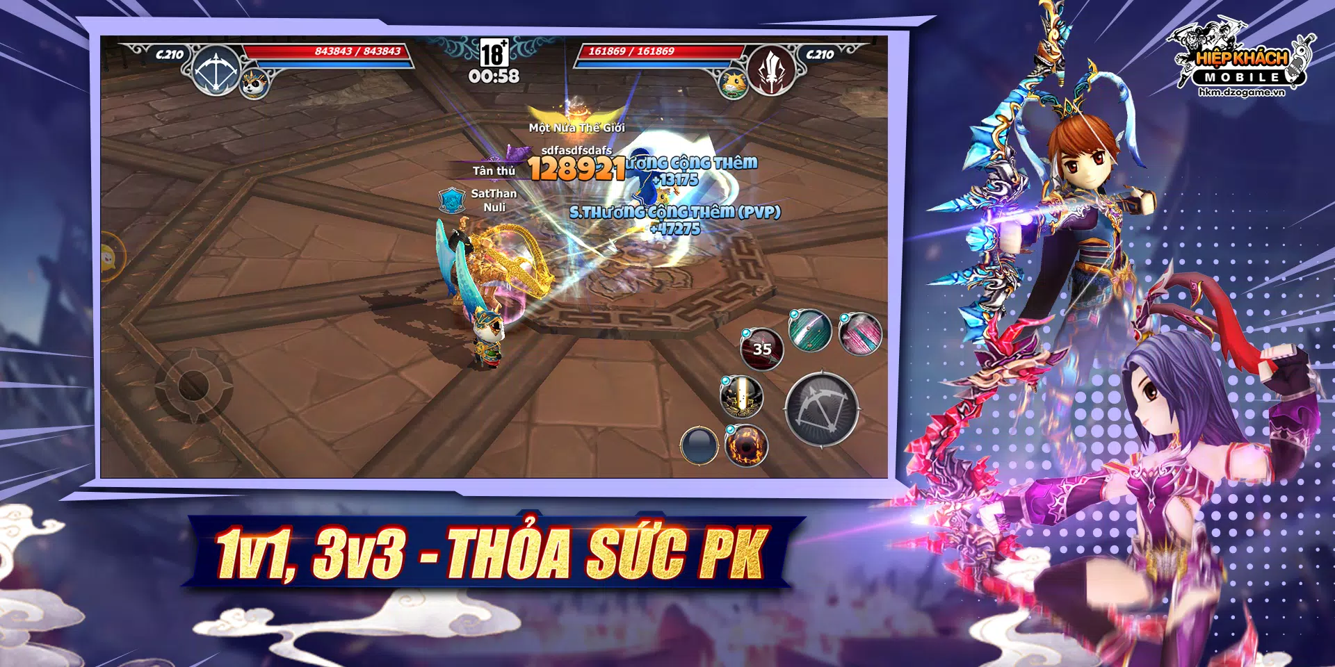 Hiệp Khách Mobile 스크린샷 1