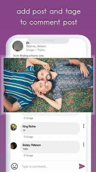 Gay Dating, Chat and Meet Capture d'écran 2