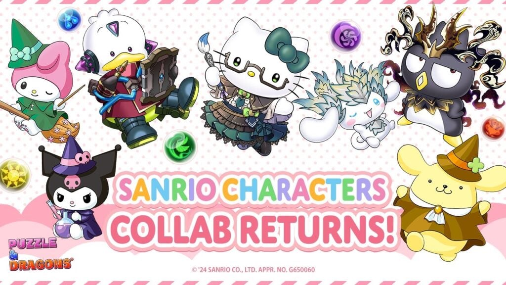 La dolcezza di Sanrio colpisce Puzzle & Dragons