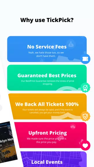 TickPick - Live Event Tickets Ảnh chụp màn hình 1