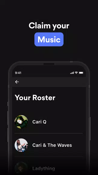 Musixmatch Pro for Artists Скриншот 1