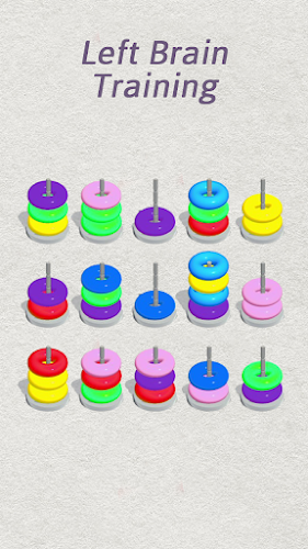 Color Hoop Sort - Color Sort ဖန်သားပြင်ဓာတ်ပုံ 2