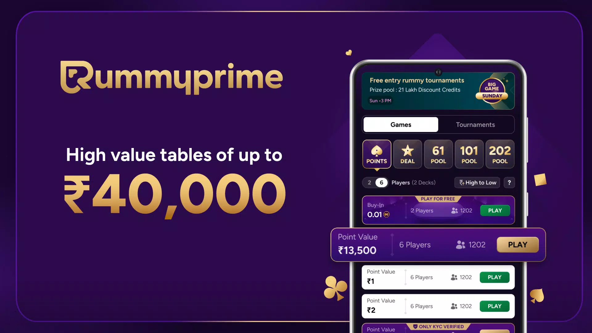 RummyPrime - Rummy Cash Game Ekran Görüntüsü 2