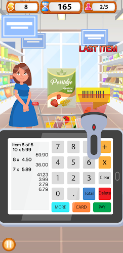 Supermarket Cashier Simulator ภาพหน้าจอ 3