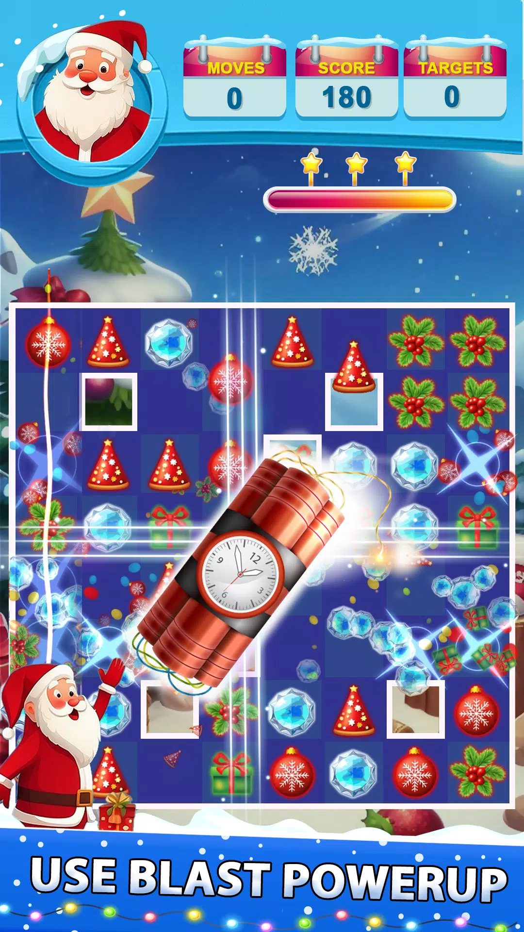 Santa Match Adventure Screenshot 1