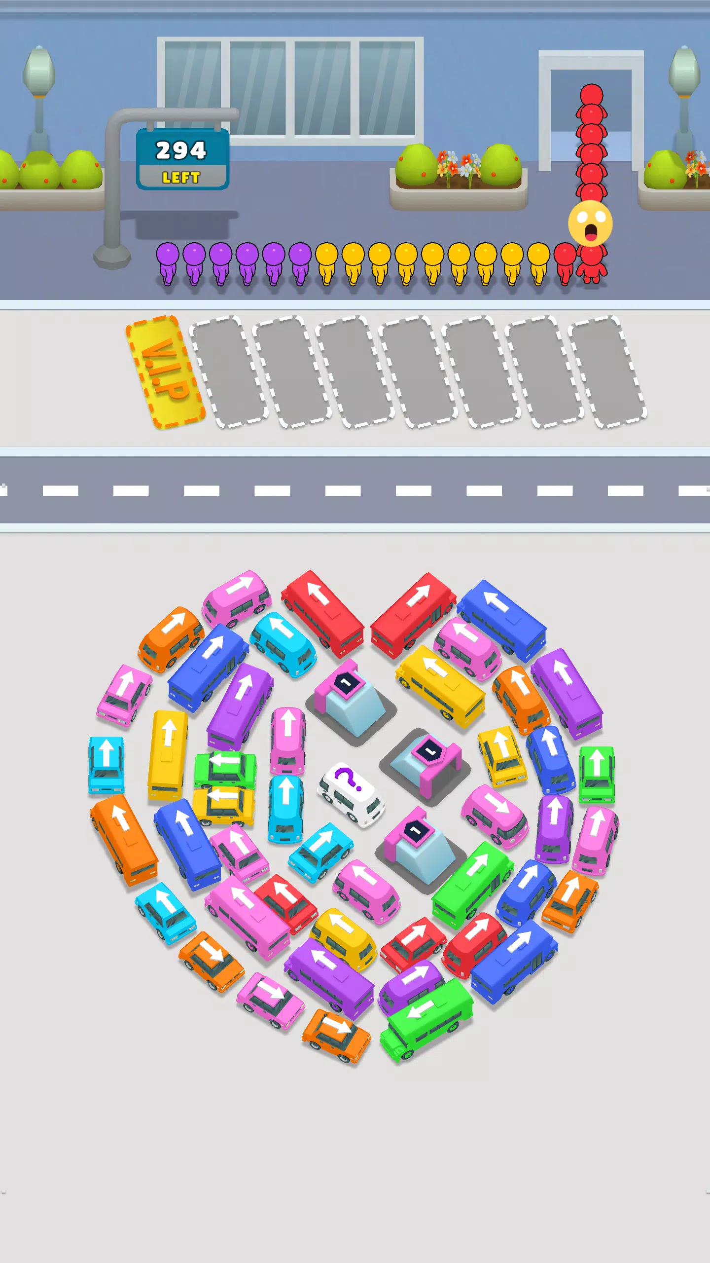 Bus Match Puzzle: Bus Shuffle Capture d'écran 2