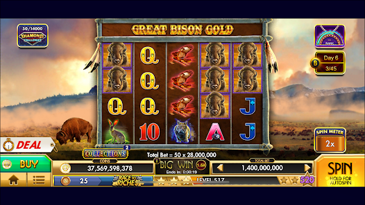 Black Diamond Casino Slots Mod Ảnh chụp màn hình 1