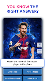 Football Quiz:Soccer Questions Captura de pantalla 1