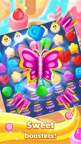 Sweet Candy Cat Puzzle Game Captura de pantalla 3