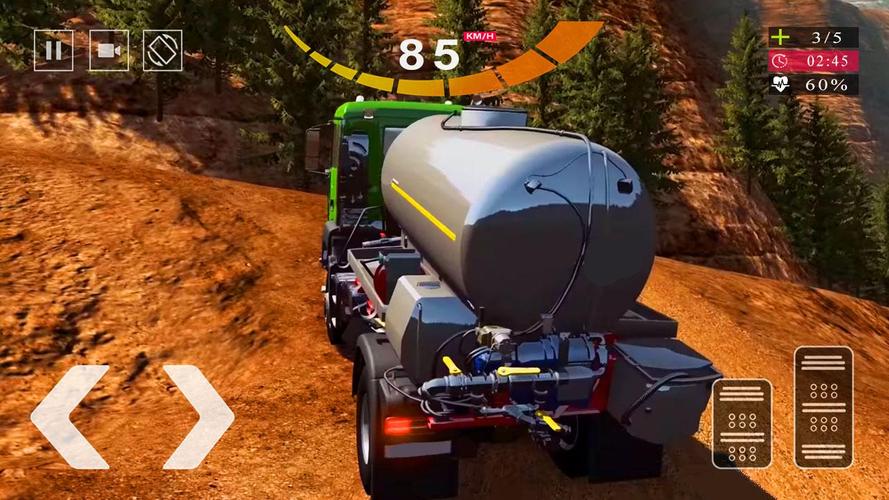 Oil Tanker Truck Games - Truck Schermafbeelding 2
