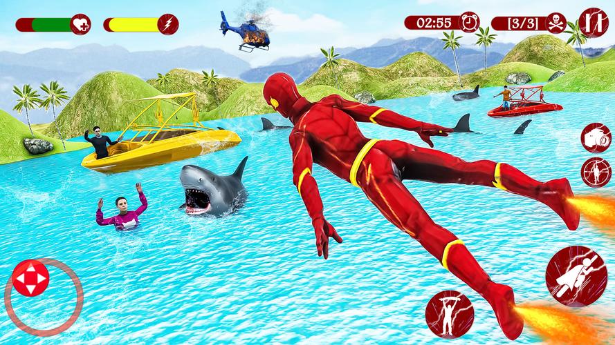 Super Speed: Flying Hero Games應用截圖第1張