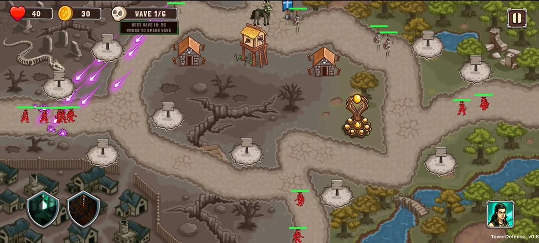 Vulcan's Tower Defense স্ক্রিনশট 3