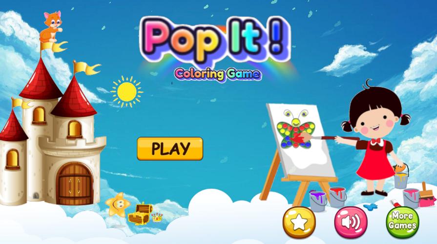 Schermata Pop It Fun Coloring Game 2