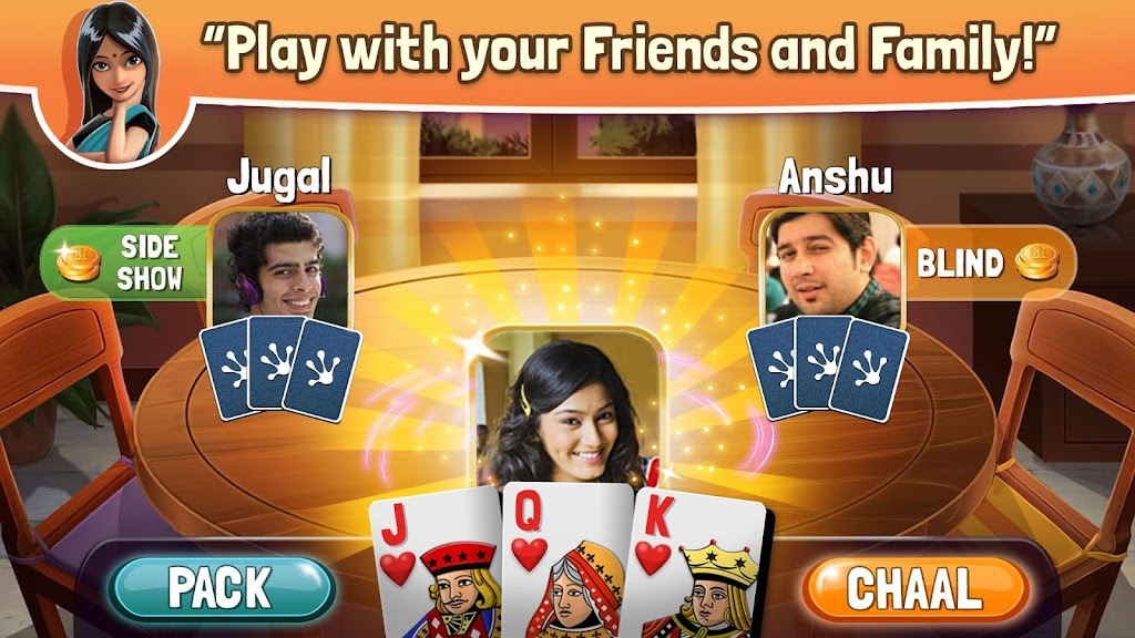 Teen Patti Home Captura de tela 0