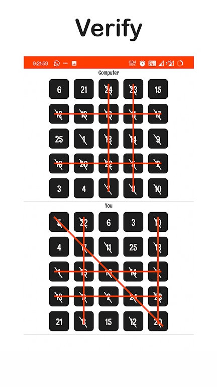 Bingo Simple ภาพหน้าจอ 3