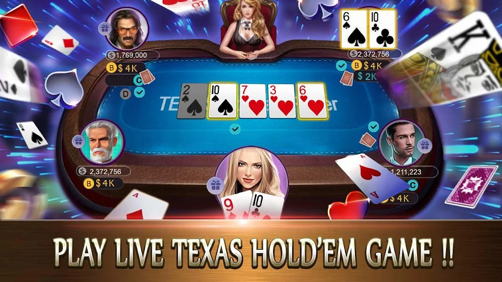 Poker Tycoon - Texas Hold'em Poker Casino Game Tangkapan skrin 2