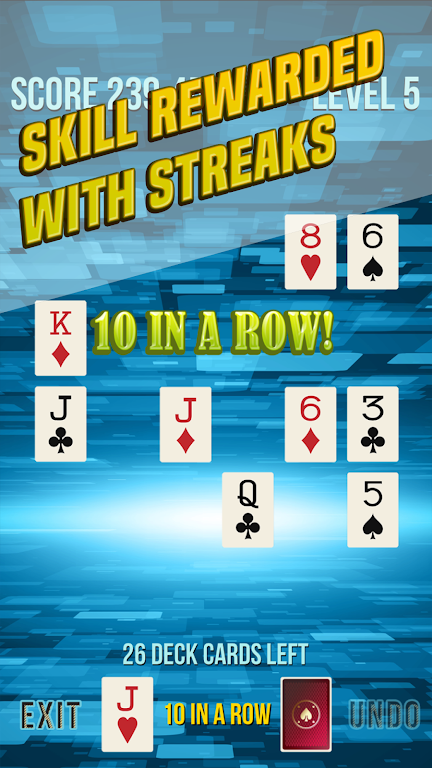 Schermata Pyramid Solitaire Supreme 3
