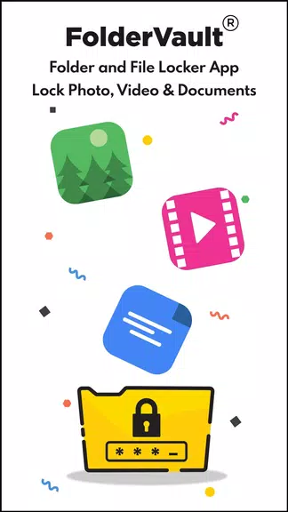 Folder, File & Gallery Locker Captura de tela 0