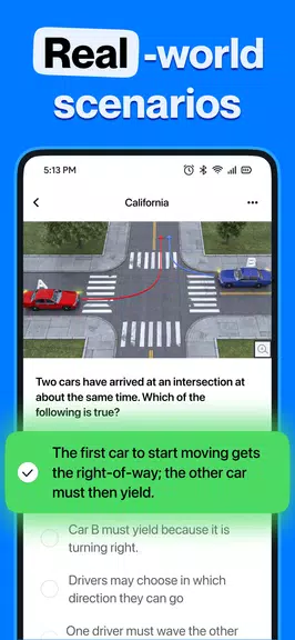 DMV Permit Practice Test Genie Ảnh chụp màn hình 1