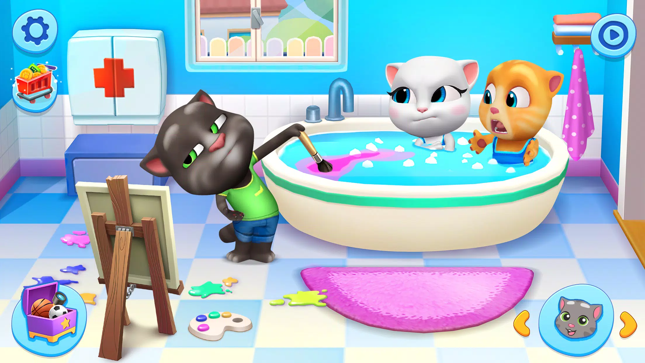 My Talking Tom Friends應用截圖第0張