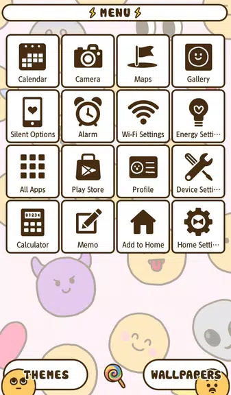 Enjoy Emoji Theme スクリーンショット 0