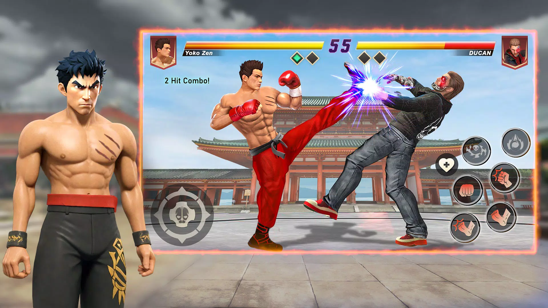 Karate Legends: Fighting Games Tangkapan skrin 0