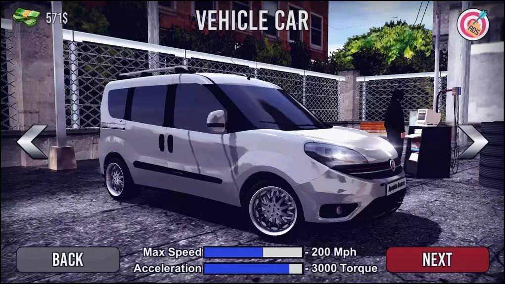 Doblo Drift Simulator Скриншот 0