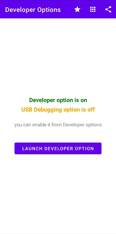 Developer Options 스크린샷 2