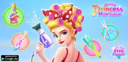 Princess Dream Hair Salon应用截图第0张