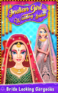 Indian Girl Wedding Salon Game Screenshot 1