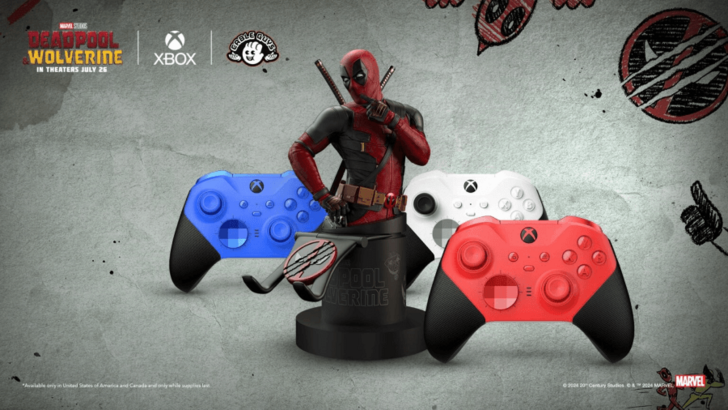 Deadpool's Xbox and Controller Butt with a Twist