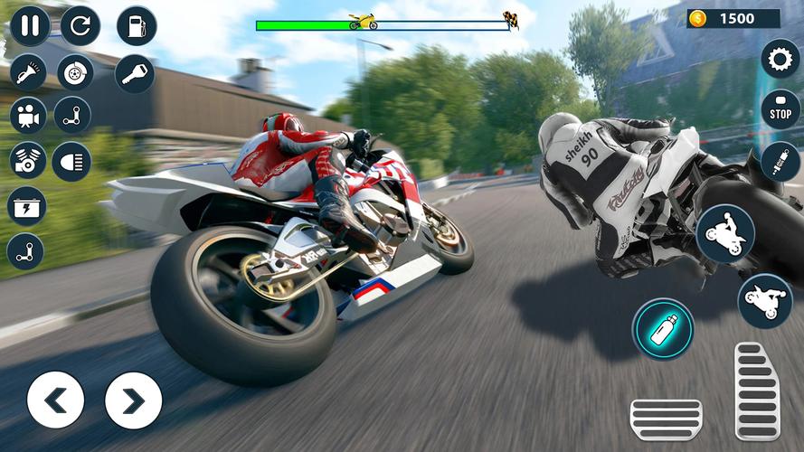 Street Bike Drag Racing Games Schermafbeelding 1