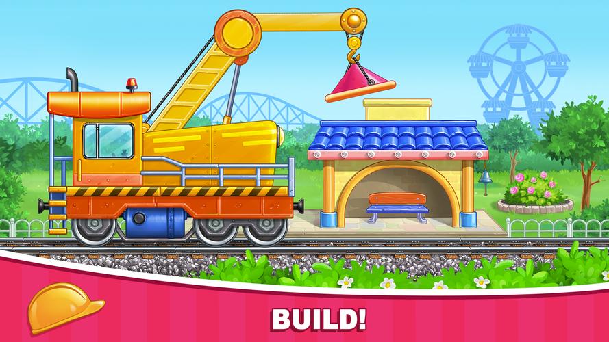 Car games Bulldozer for kids 5應用截圖第3張