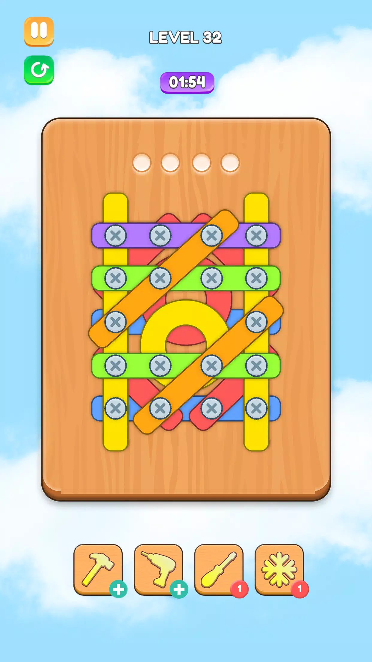 Screw Up Genius 스크린샷 1