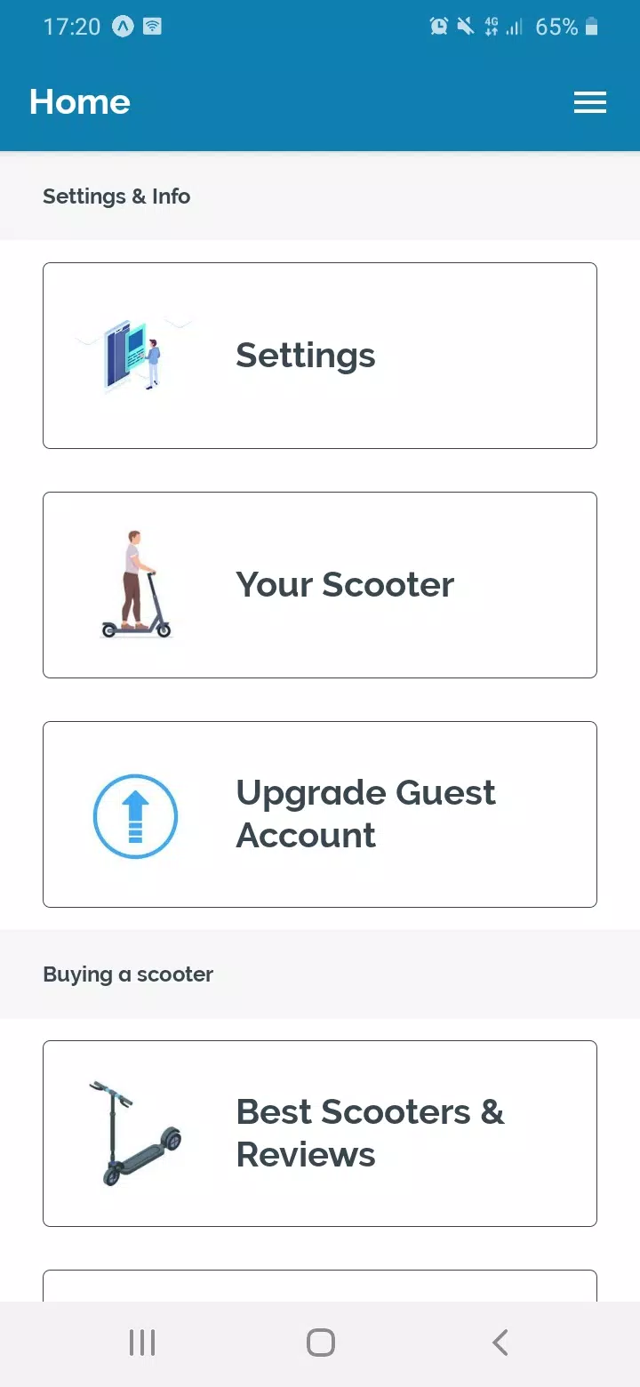 Electric Scooter Universal App স্ক্রিনশট 0