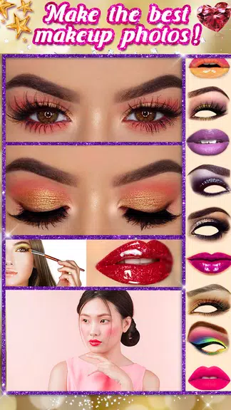 Schermata Makeup Camera: Beauty App 1