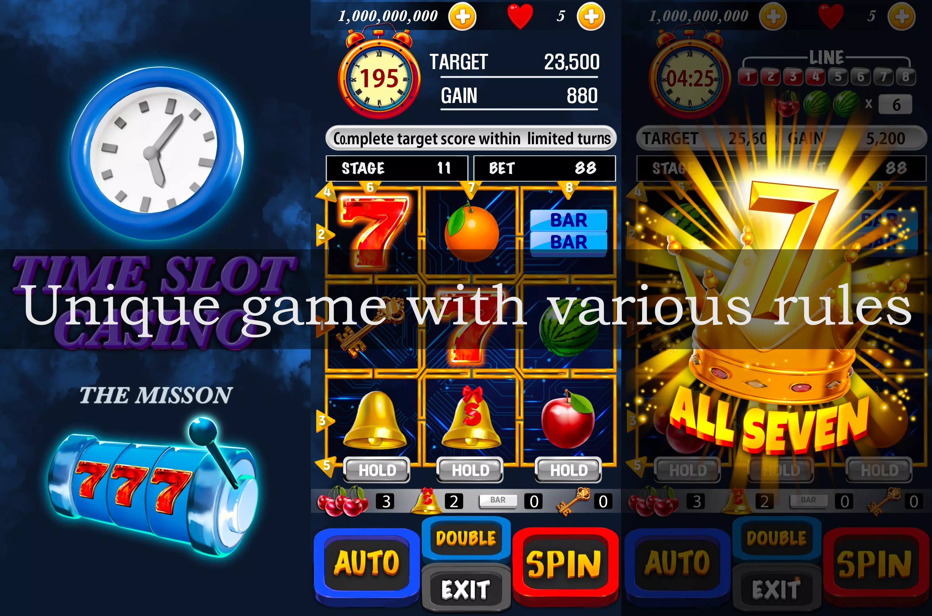 Time slot Casino : The Mission 스크린샷 0