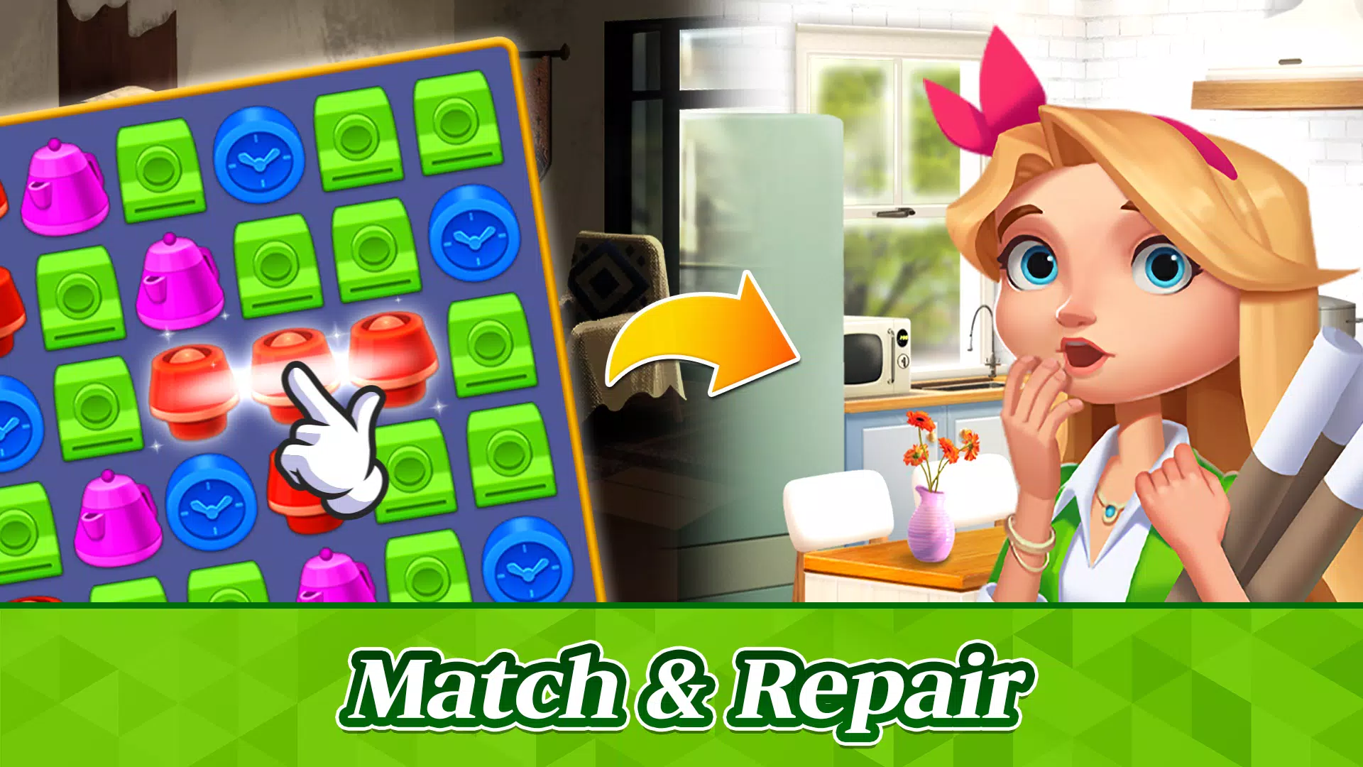 Match Puzzle House Capture d'écran 1