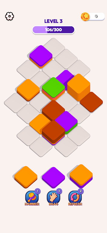 Block Sort 3D - ASMR Tile Sort 스크린샷 3