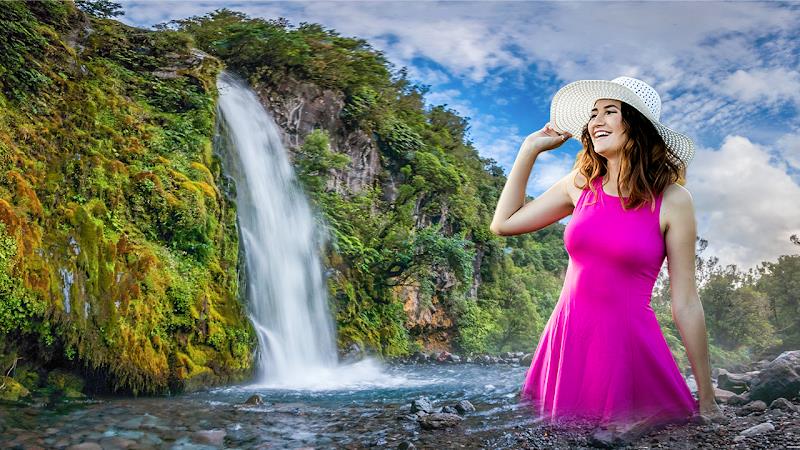 Waterfall Photo Editor frame Schermafbeelding 3