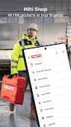 Hilti Mobile App ဖန်သားပြင်ဓာတ်ပုံ 0